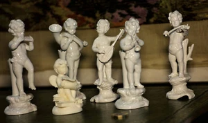 Collection Of stunning Dresden Porcelain Figurines - music band of fife amores a - Picture 1 of 9