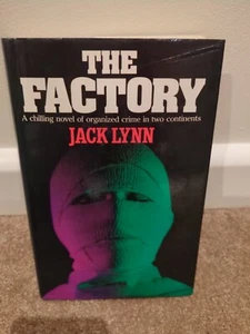 The Factory de Jack Lynn HCDJ 1982 1ª Edición del Reino Unido RARO Crimen Organizado  - Imagen 1 de 6