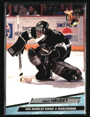 Kelly Hrudey 1992 Ultra #84 Hockey Card - Image 1 of 2