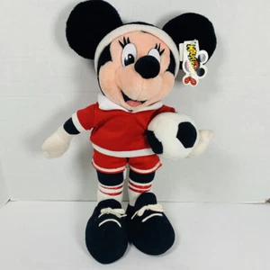 Disneyland DISNEY WORLD MOUSKETOYS SOCCER MINNIE Stuffed Character PLUSH NEW NWT - Picture 1 of 5