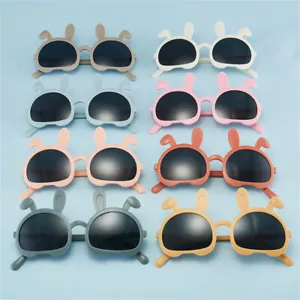 Gafas de sol de conejo de dibujos animados de Pascua lindas fiestas de conejito niños protector solar gafas decoración - Imagen 1 de 20