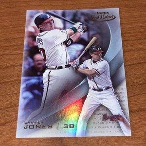 2016 Topps Gold Label Klasse 3 #30 Chipper Jones - Atlanta Braves - Bild 1 von 2