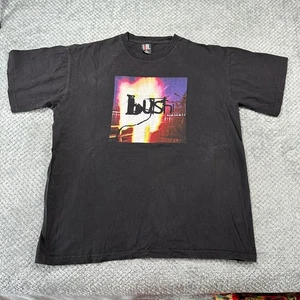 Vintage 1990s BUSH Suitcase Razorblade Band Tshirt Mens XL GIANT Tag Black - Bild 1 von 6