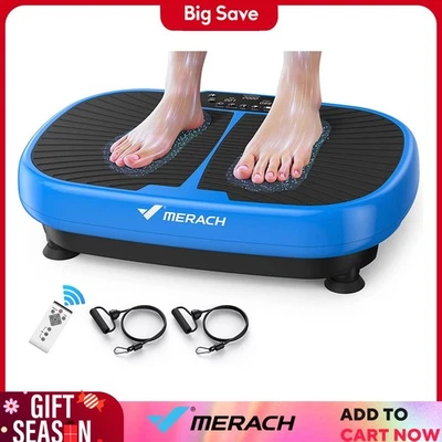 MERACH EMS Vibration Plate Exercise Machine for Lymphatic Drainage, Weight Loss - Image 1 of 4