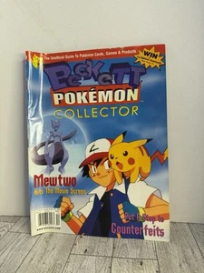 Beckett Pokemon Collector Magazine (Volume 1, Number 4) Mewtwo Movie Version - Foto 1 di 10