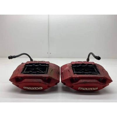 Mazda RX7 brake calipers front pair left right red brakes FD3S 1993 - Image 1 of 4