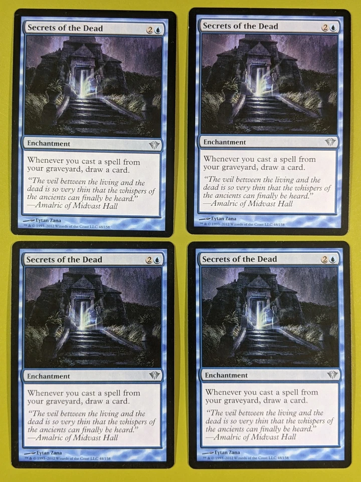 Secrets of the Dead x4 Dark Ascension 4x Playset Magic the Gathering MTG - Image 1 of 1