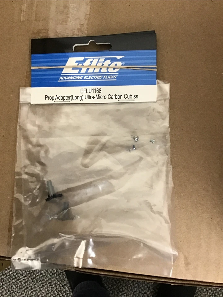 E-FLITE PART - EFLU1168 = LONG PROP ADAPTER: UMX CARBON CUB SS - Image 1 of 1