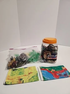 Adventure Force Safari Animals Bucket 40 Pieces Lion Giraffe Plus Additional Set - Picture 1 of 5
