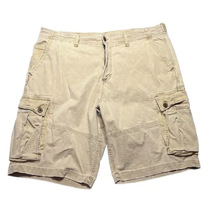 Vintage American Eagle Shorts Cargo Herren 40 Next Level Flex 11" Schrittlänge khaki Y2k - Bild 1 von 10