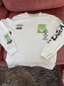 Frankenstein - Universal Studio Vintage Monsters Longsleeve weiß Gr. S - Bild 1 von 7