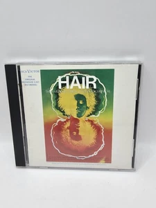 Hair Soundtrack CD Original Broadway Cast 1988 RCA Records Remastered - Picture 1 of 4