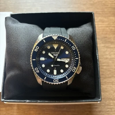 Reloj deportivo para hombre Seiko 5 azul - SRPD87 Foto 1 de 4