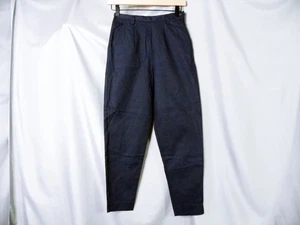 NEW Express 5/6 Petite 5/6P 24/26 Navy Capri Pant Side Zipper Slash Pockets t - Picture 1 of 4