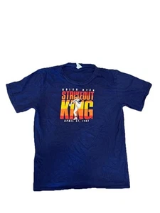 Camiseta de manga corta juvenil de los Astros de Houston Nolan Ryan Strikeout King azul marino L - Imagen 1 de 7