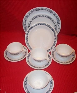 Corelle Old Town Blue Dishes 11 Pieces - Picture 1 of 3