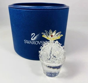 Swarovski Crystal Friendship Love Flowering Cactus Figurine 291549 MIB - Picture 1 of 11