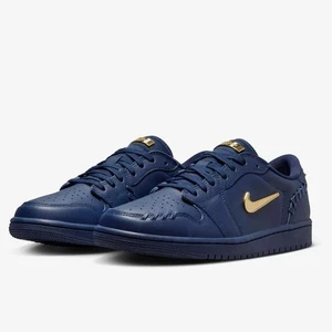 Nike Air Jordan 1 Low Method of Make Midnight Navy FN5032-400 para mujer talla 7 nuevas - Imagen 1 de 9