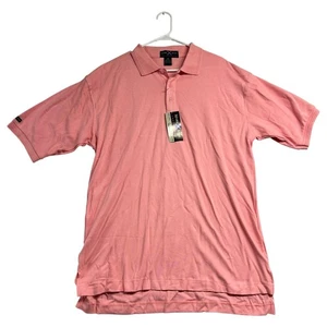 Camisa Polo Mark Scot Collection Para Hombre Grande Rosa Sólido Hecha en EE. UU. Golf 51575 - Imagen 1 de 8
