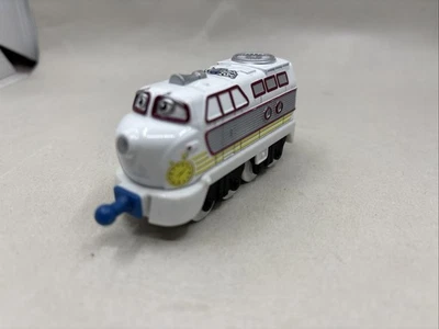 Chuggington Die-Cast Metal Chatsworth Engine Train 2010 White Train Engine  - Image 1 of 4