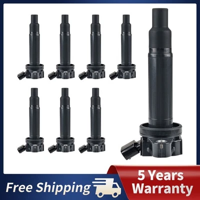Ignition Coils 8Pcs For Lexus GS430 2001-2007 Lexus LS430 4.3L 2001-2006 - Image 1 of 4