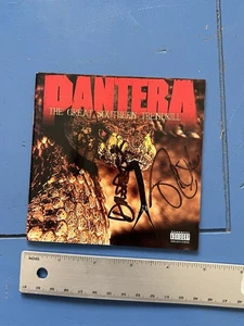 Vintage Autographed Pantera Southern Trendkill CD Booklet Dimenag, Rex, Vinnie - Picture 1 of 15