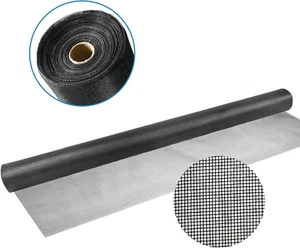 Window Screen Mesh,48 Inch X 100 Feet Fiberglass Window Screens Roll, Insect Scr - Picture 1 of 6
