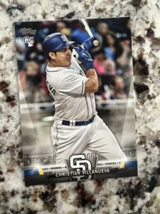 2018 TOPPS SERIES 2 SALUTE INSERT CARD PADRES CHRISTIAN VILLANUEVA #S-67 - Picture 1 of 1