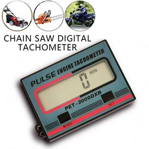 Induction Chain Saw Tachometer for 2-stroke or 4-stroke Fuel or Gasoline Engines - Picture 1 of 11