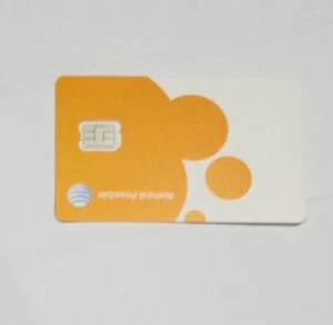 Carte SIM Nano AT&T neuve prépayée postpayée LTE 4G - Photo 1 sur 2