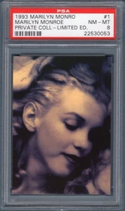 1993 Private Collection MARILYN MONROE Limited Edition #1 Hair Behind Ear PSA 8 - Picture 1 of 2