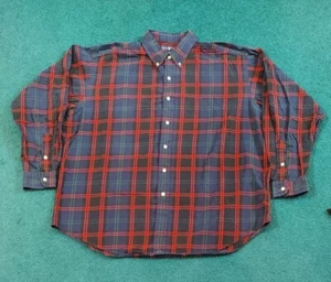 Ralph Lauren Blake Men's Shirt XL Red Blue Green Plaid Long Sleeve Button Up - Picture 1 of 7