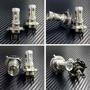 High Power HID LED Headlight H4 Bulbs Lights for Harley Blackline 2011-2013 Bulb - Picture 1 of 2