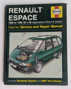 Renault Espace Haynes Manual 1985 to 1996 (C to N reg) Petrol & Diesel Models - Picture 1 of 2