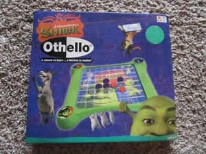 SHREK EDITION OTHELLO BOARD GAME 1 DISK does not match - Picture 1 of 3