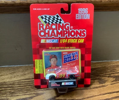 Racing Champions 1996 Edition NASCAR #94 Bill Elliott - McDonald’s 1:64 Die Cast - Image 1 of 4