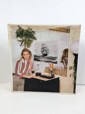 1970s Wall Mirror Mural Scene Cutty Sark Ocean Ship  12"x12" Tiles 36"x24" 6 Pc Cover