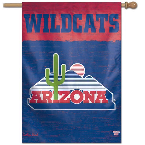 WinCraft Arizona Wildcats 28" x 40" College Vault Single-Sided Vertical Banner Cover