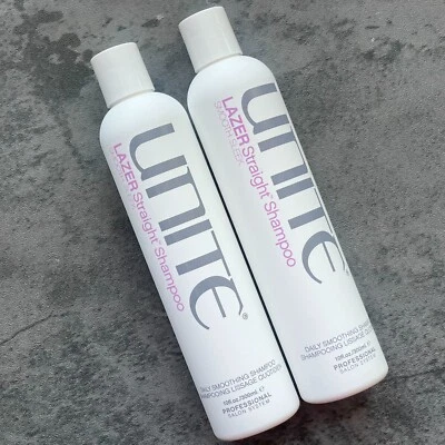 2-pc, UNITE Hair Professional LAZER Straight Shampoo 10 fl oz New Sealed - Image 1 of 3