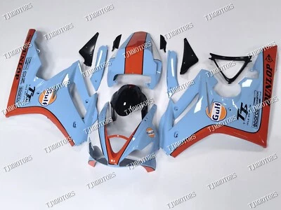 For Daytona 675 2006-2008 Blue Orange ABS Injection Bodywork Fairing Kit Plastic - Imagem 1 de 4