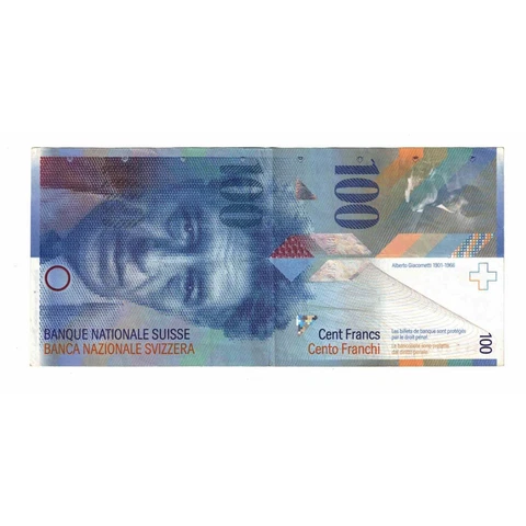 [#332638] Banknote, Switzerland, 100 Franken, 1996, KM:72a, EF Cover