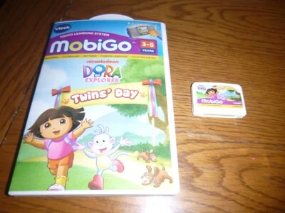 VTECH MobiGo Dora the Explorer Twins' Day Game - Image 1 of 2
