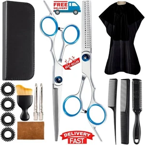 Professional Hair Cutting Thinning Scissors Barber Hairdressing Salon Set 15 Pcs - Picture 1 of 6