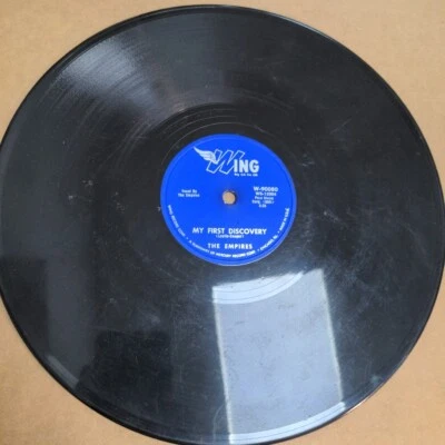 the Empires DOO-WOP 78 MY FIRST DISCOVERY Don't Touch  My Gal on VG Mercury Wing Foto 1 de 2