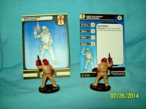 WotC Star Wars Miniatures Mon Calamari Mercenary, R S 53/60, Frng, Com, Lot of 2 - Bild 1 von 1
