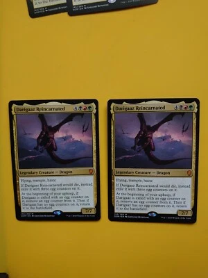 MTG Card. Darigaaz Reincarnated x2  Dominaria Mythic   as Pictured - Image 1 of 4