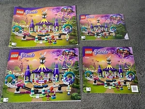 LEGO FRIENDS: Magical Funfair Roller Coaster (41685) Instructions Booklet ONLY - Picture 1 of 2