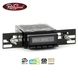 für Audi 80 B2 1982 1983 1984 1985 Oldtimer Auto Radio DAB+ UKW Bluetooth AUX-in - Bild 1 von 11
