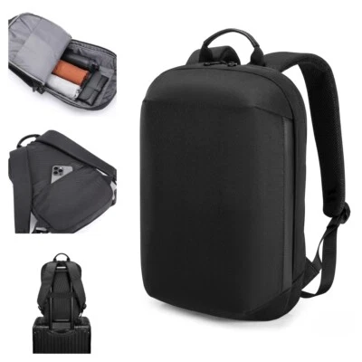 15.6" Laptop Backpack Rucksack Business Bag Waterproof Men Women Travel School - Image 1 of 4