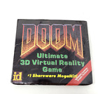 Rzadka ZAPIECZĘTOWANA 1993 Doom Ultimate 3D Virtual Reality Game Shareware 3.5 Dyskietka odczyt